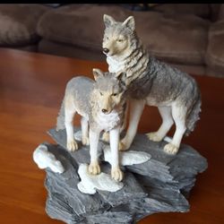 Decorative Wolf Figurines