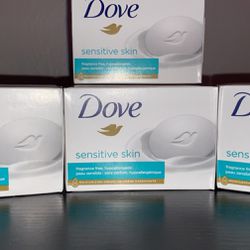 Dove Sensitive Skin  Bar Soap Lot