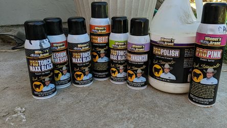 Fitting supplies for show livestock