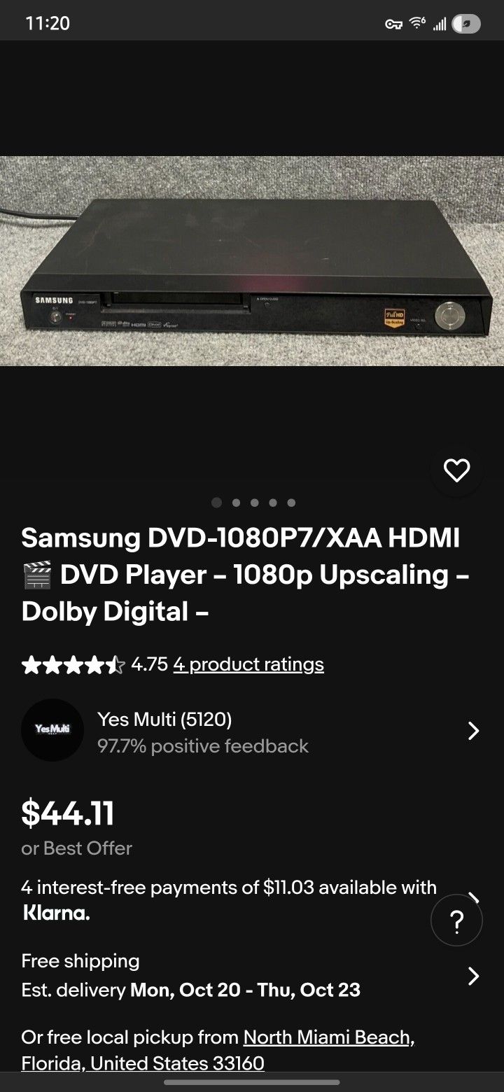 Samsung Dvd Player
