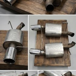 Title: Genuine Borla Axle-Back Exhaust - 2014 Mustang GT 5.0