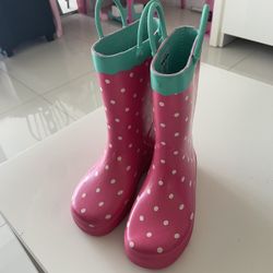Carters Girl Rain Boots Size 11