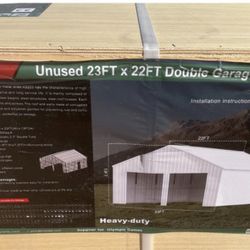 Metal Double Garage building