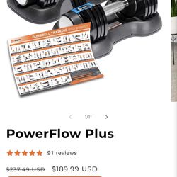 Lifepro PowerFlow Plus Dumbbells two piece set