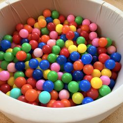 Toddler Foam Ball Pit With Balls
