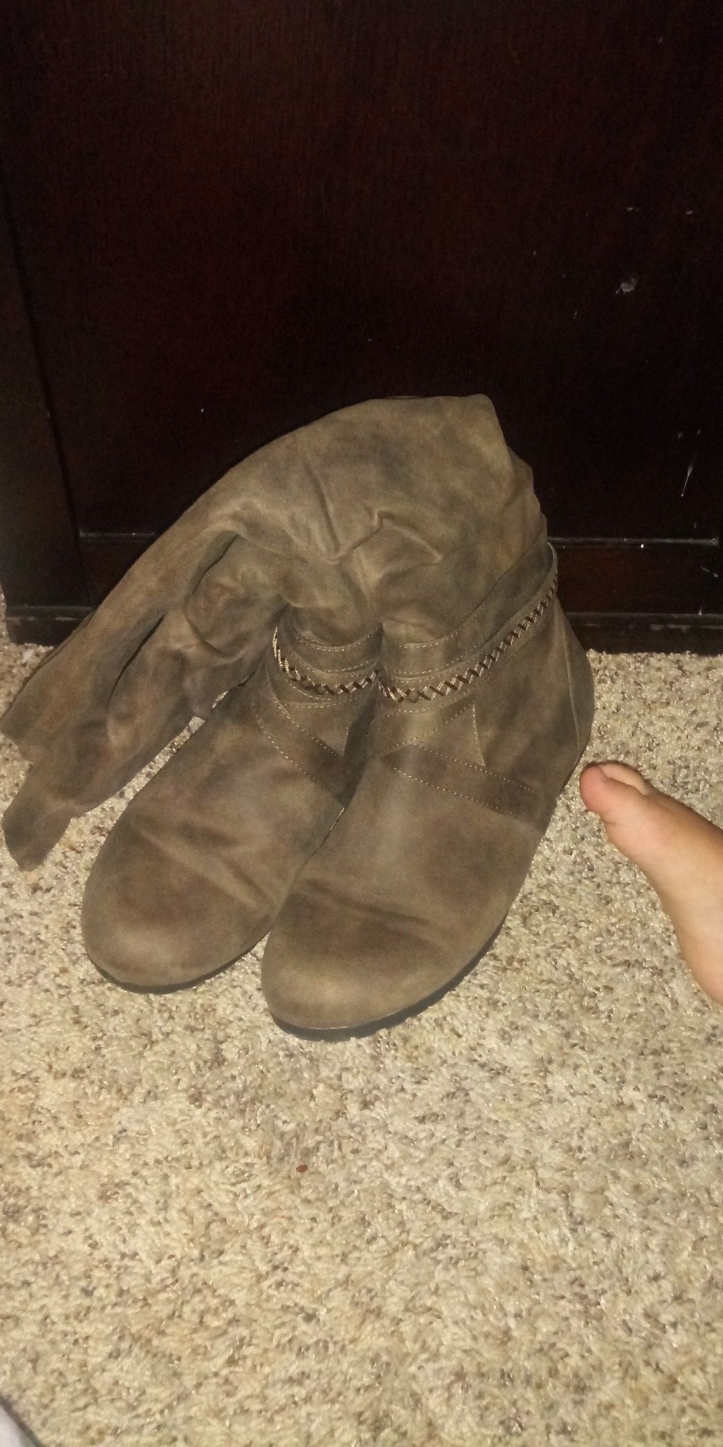 Tan Boots