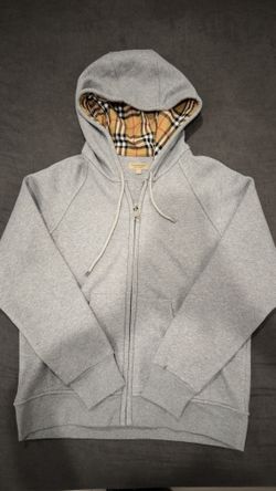 Burberry Zip Up Hoodie