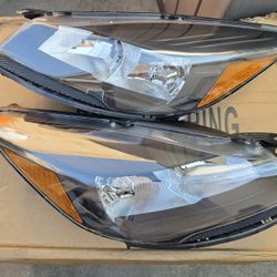 13-16 Ford Escape Headlights Faros Calaveras Micas Luces Lamps 