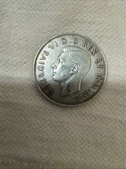 King George VI Canadian Silver Coin