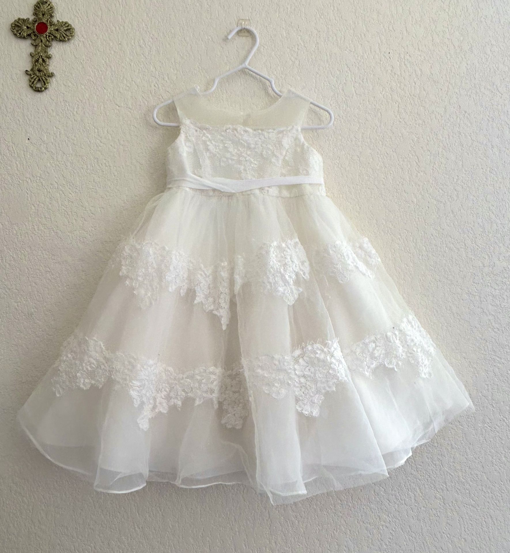 Toddler Girls’ Flower Girl/Easter Dress Size 2T