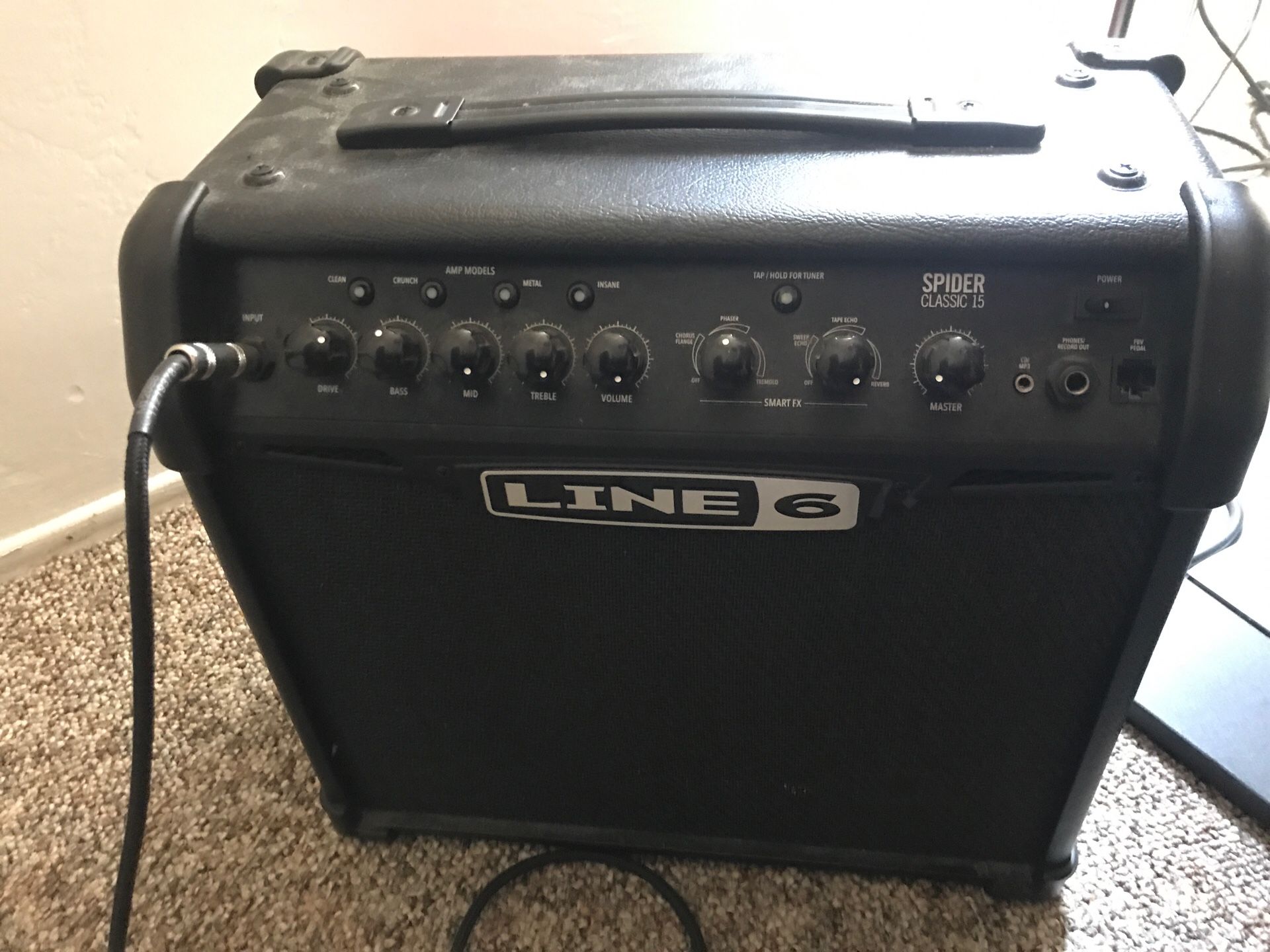 Line 6 spider guitar amp