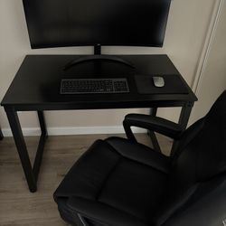 Monitor + Desk Setup (Great Deal)