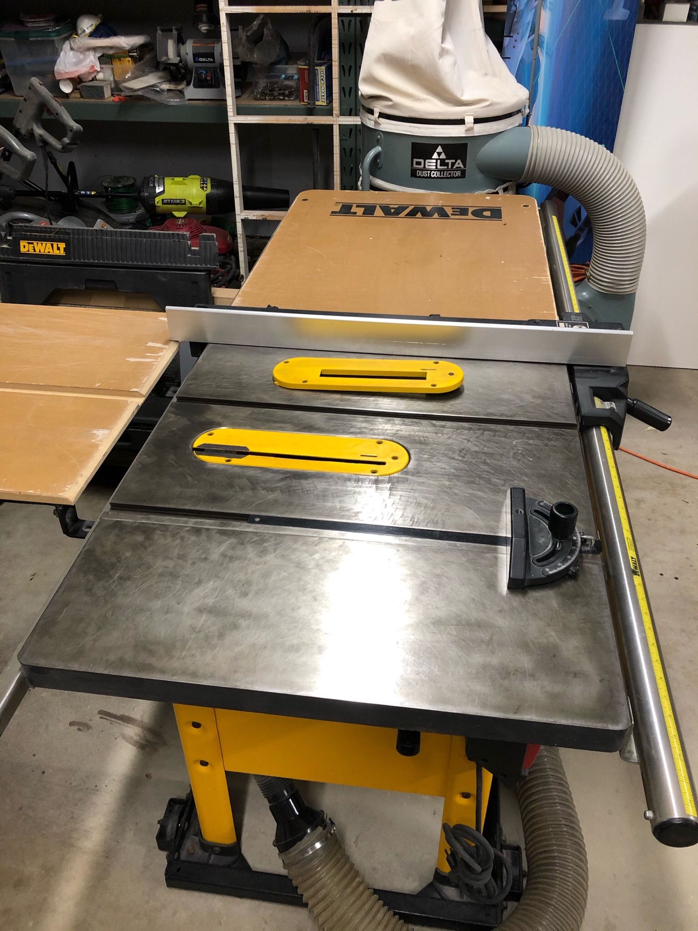 DeWalt DW746 Woodworker’s Table Saw with 52”TStyle Rip Fence for Sale