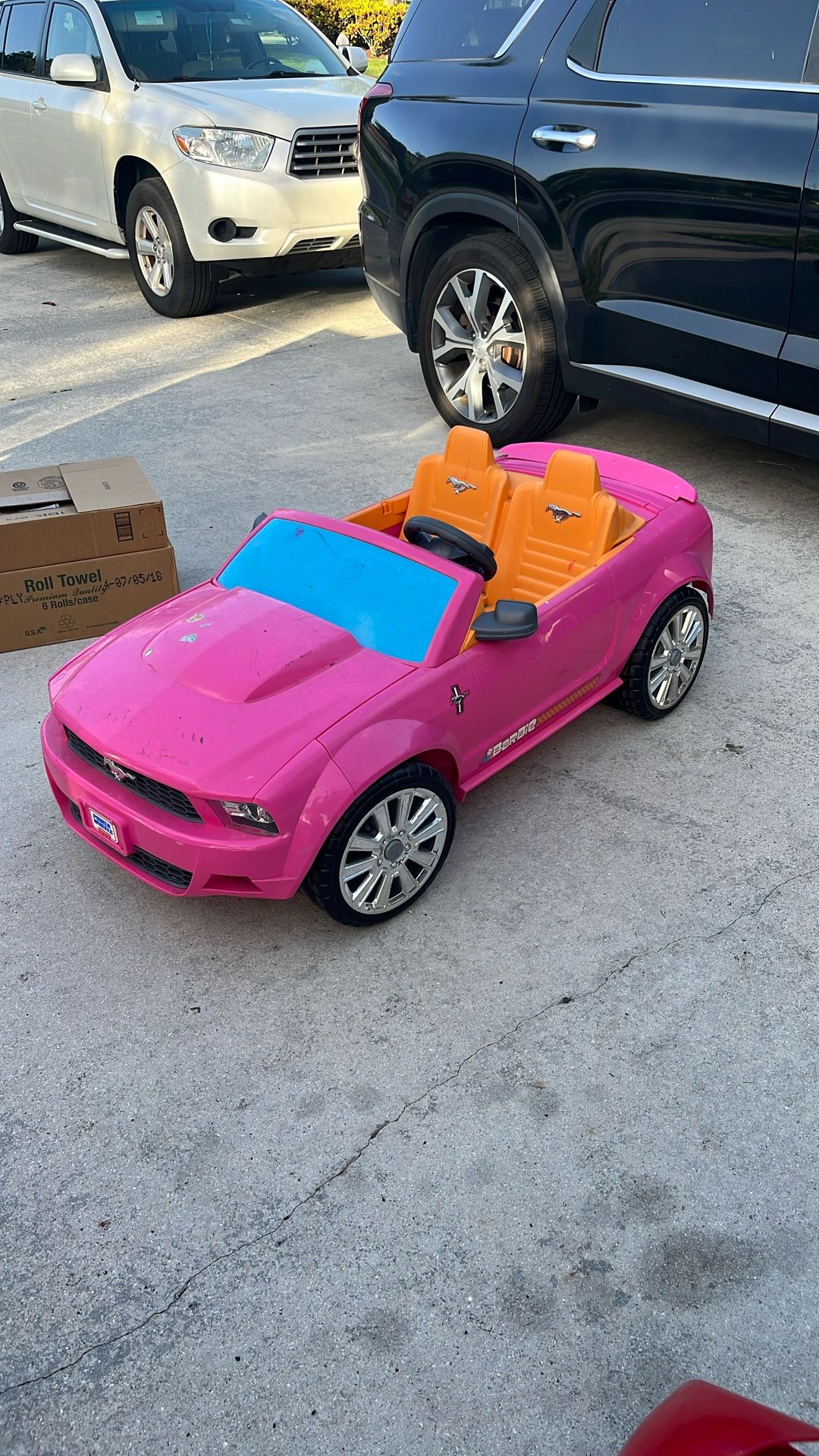 Barbie Mustang Power Wheel