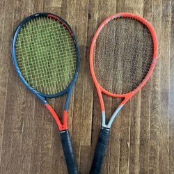 (2) Head Radical MP Tennis Rackets