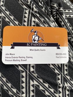 Do you want your house painted or something painted outside or even stained give this number a call very professional and Experience