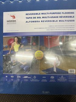 Norsk Reversible Multi Purpose Flooring 6pc Tiles
