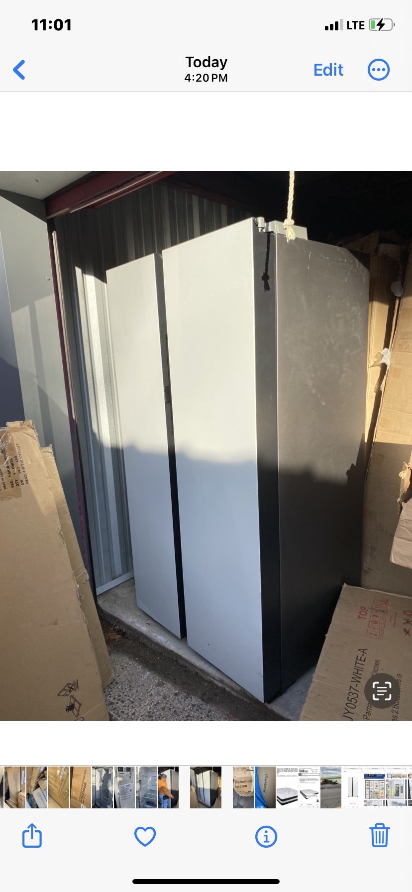 Bluetooth Glass Doors Refrigerator New