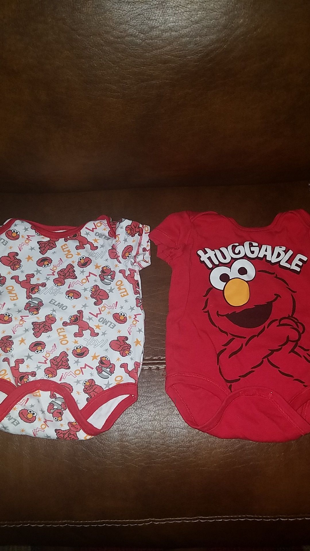 Elmo Onesies 3 to 6 months