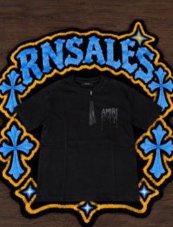Black amiri shirt SZ (M,L)