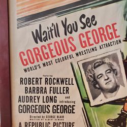 ALIAS THE CHAMP 1949 MOVIE POSTER GORGEOUS GEORGE PRO WRESTLING WWF Hall Of FAME


See video on Rudos Epic Props Youtube Channel


https://offerup.com