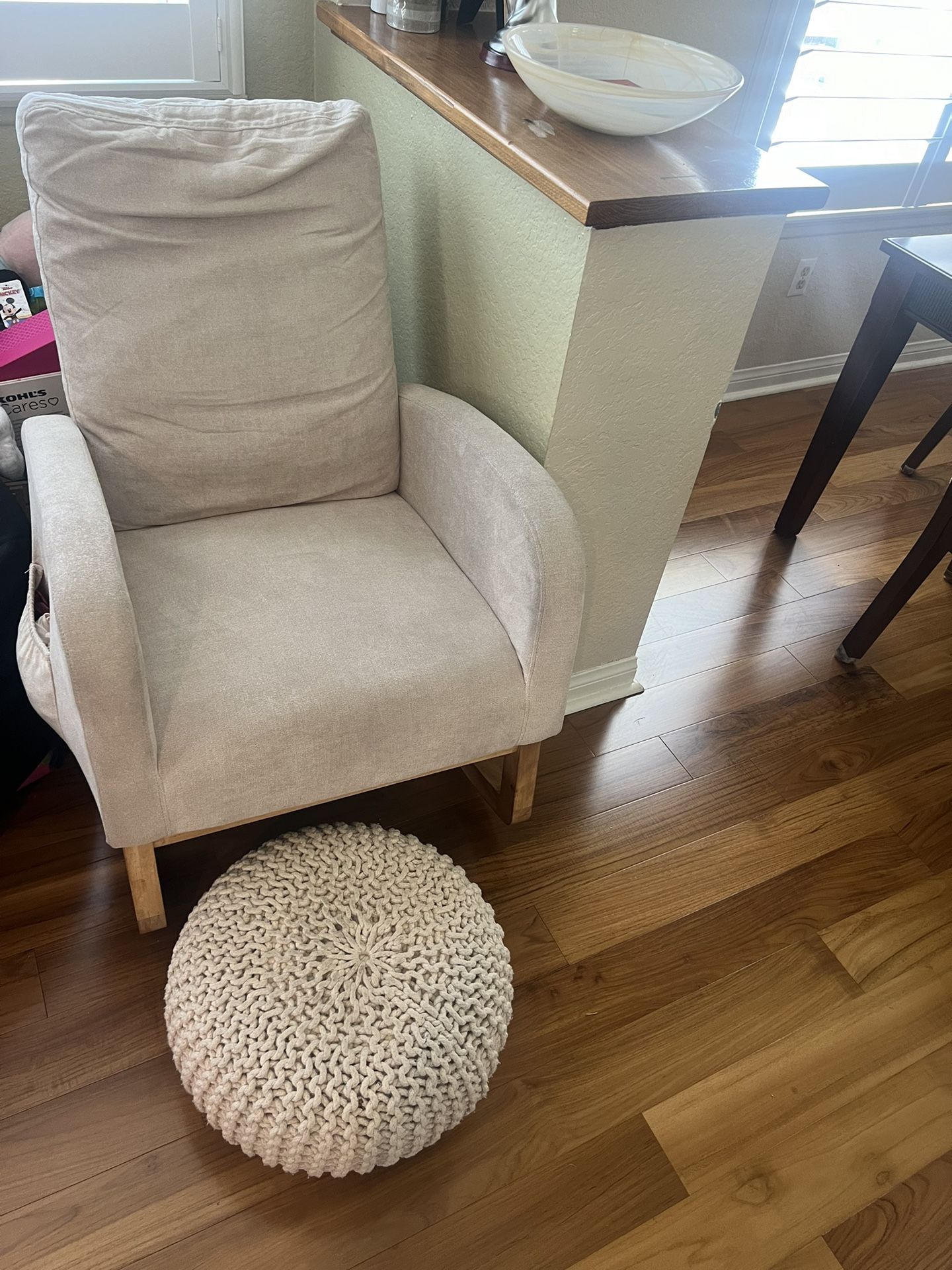 Lux Plush Rocking chair