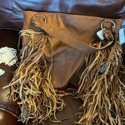 Urban Original  Shoulder Bag With Fringes 