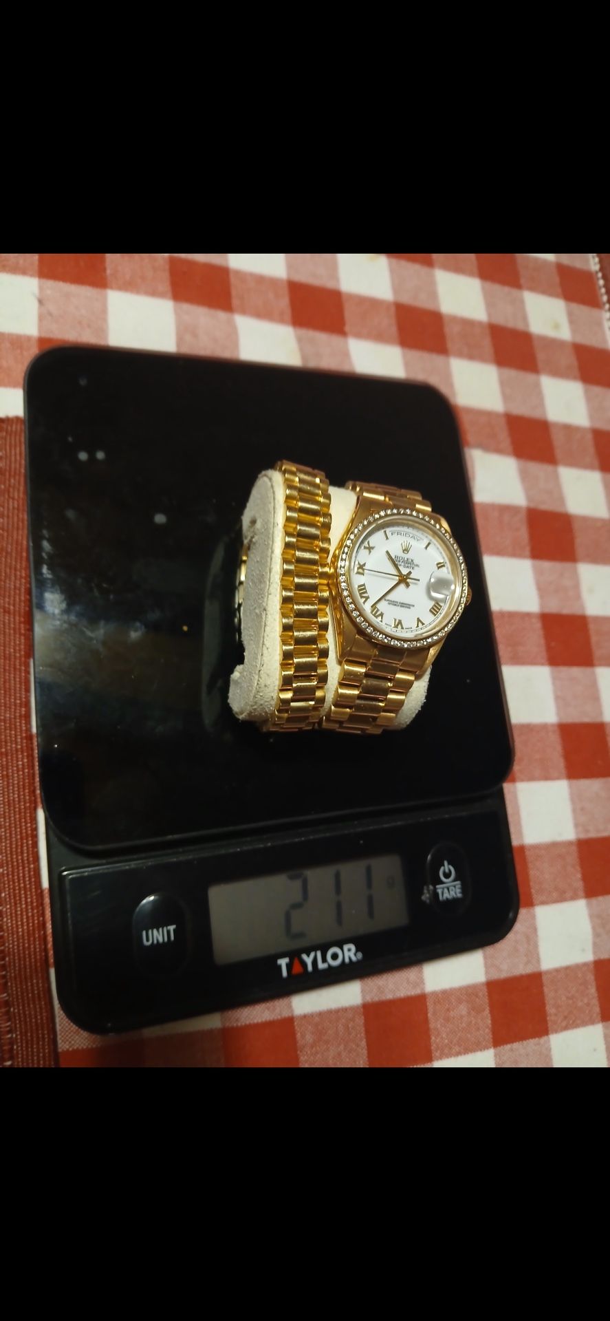 18k Gold Presidential Rolex Plus Bracelet