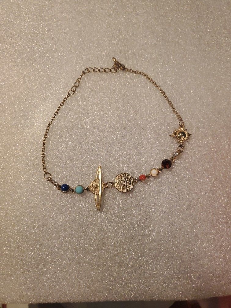 Solar System Anklet