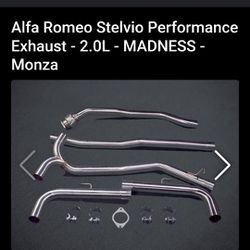 Alfa Romeo Stelvio Exhaust 2.0L