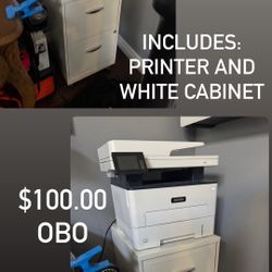 Printer/cabinet