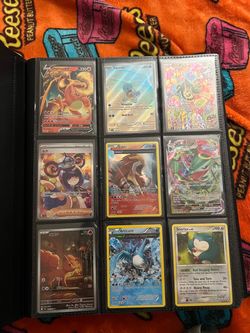 Pokemon cards , IR , full arts , EX , cosmo , older cards and more!