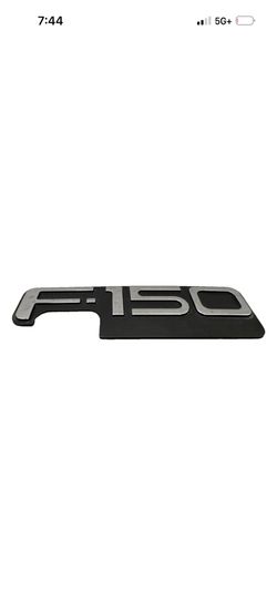 F-150 Ford  Front Fender Emblem Excellent Condition