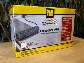 SEAL KRETE Epoxy-Shell Pro Premium Concrete Floor Coating, Tint Base Model #363392