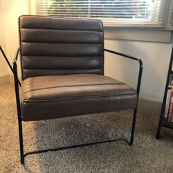 Brown Faux Leather Wayfair Armchair