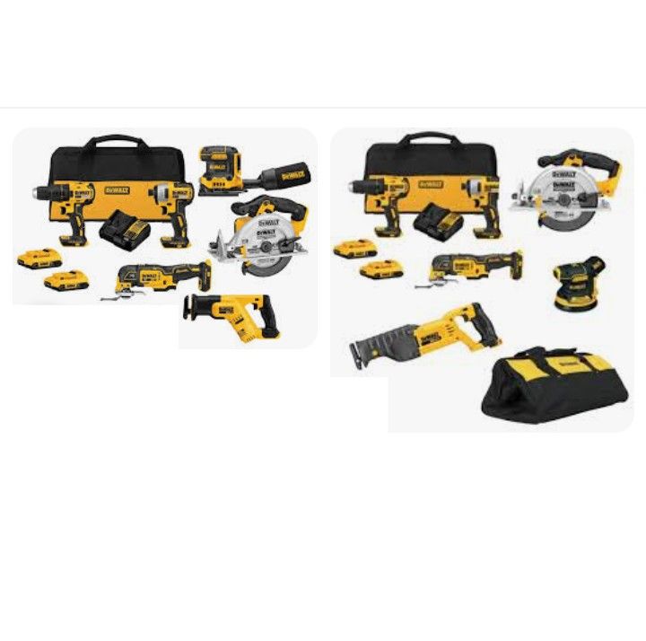 DeWalt Cordless 6 Pice kit