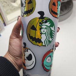 Nightmare Before Christmas Starbucks Tumbler 