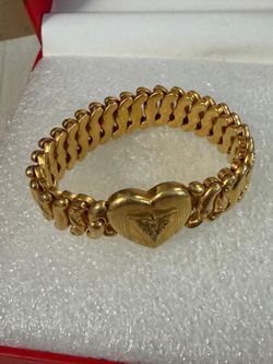 Manilla gold fillet elástica antigua