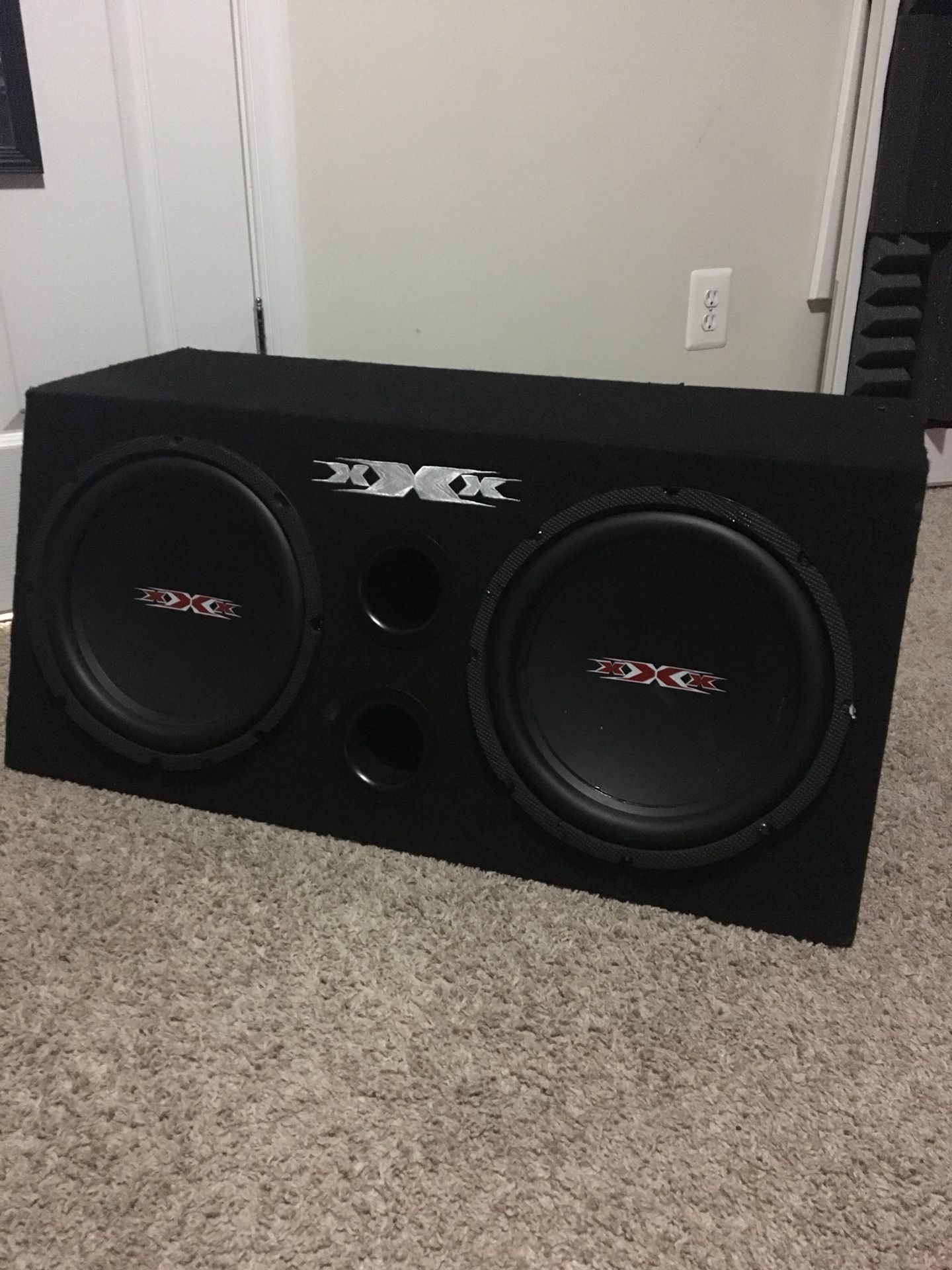 XXX 12 inch sub woofers