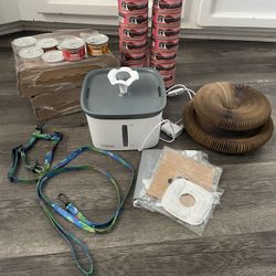 Cat Supplies - Pet Fountain, Cat Toy, Food, Leash