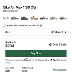 Nike Air Max 86 Jackie Robinson