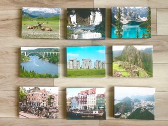 Travel wall art