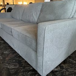 Living Spaces - Light Grey couch (3 Seat) 