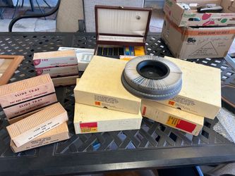 Kodak Slide carousels.  Chino, ca