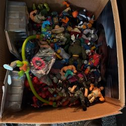 1980s He Man And Ninja Turtles Also Wrestlers From 1990s