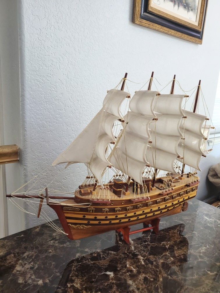 Wooden Sail Ship