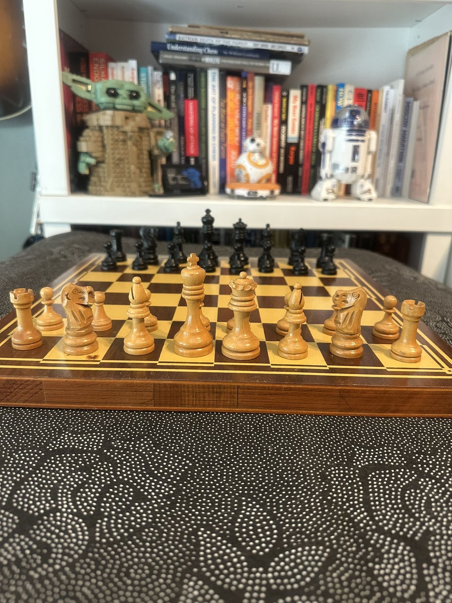 Rare Vintage Drueke Chess Set
