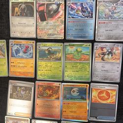 Holographic Pokémon card lot