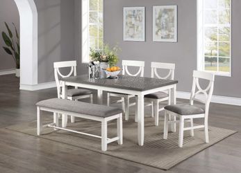 Dining Table Set With Bench