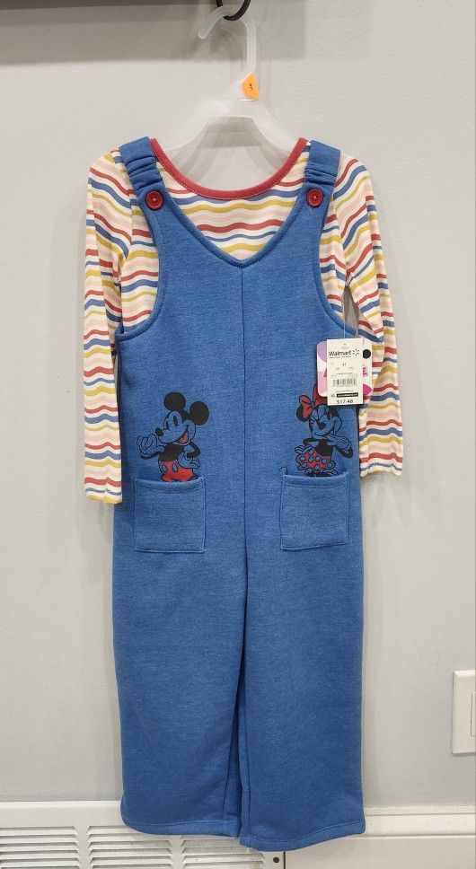 Mickey and Minnie 4T Outfit